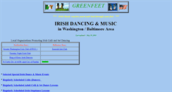 Desktop Screenshot of greenfeet-dc.com
