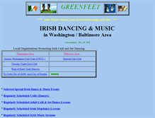 Tablet Screenshot of greenfeet-dc.com